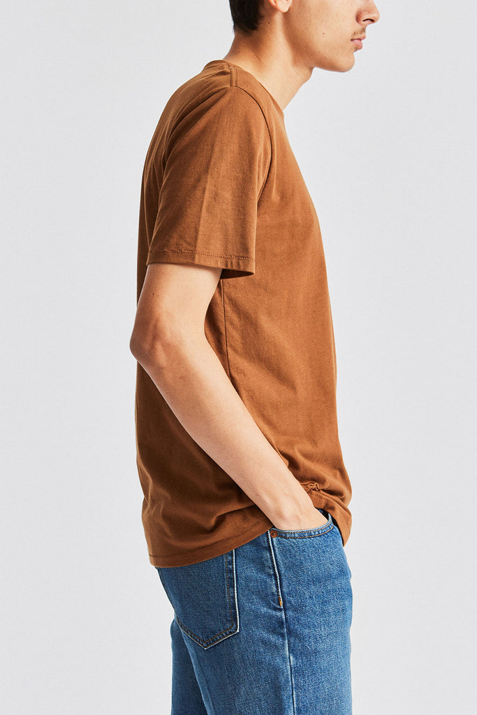 Brixton Basic S/S Pocket Tee - Bison