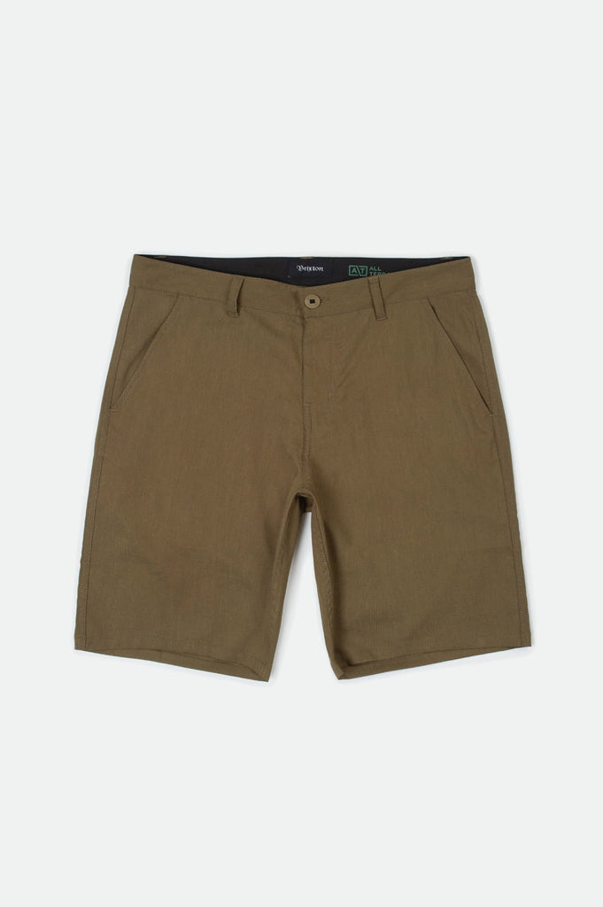 Brixton Toil Crossover Short - Olive