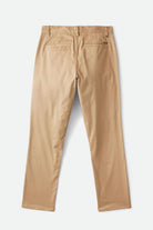 Back Laydown Image for Choice Chino Regular Pant - Khaki