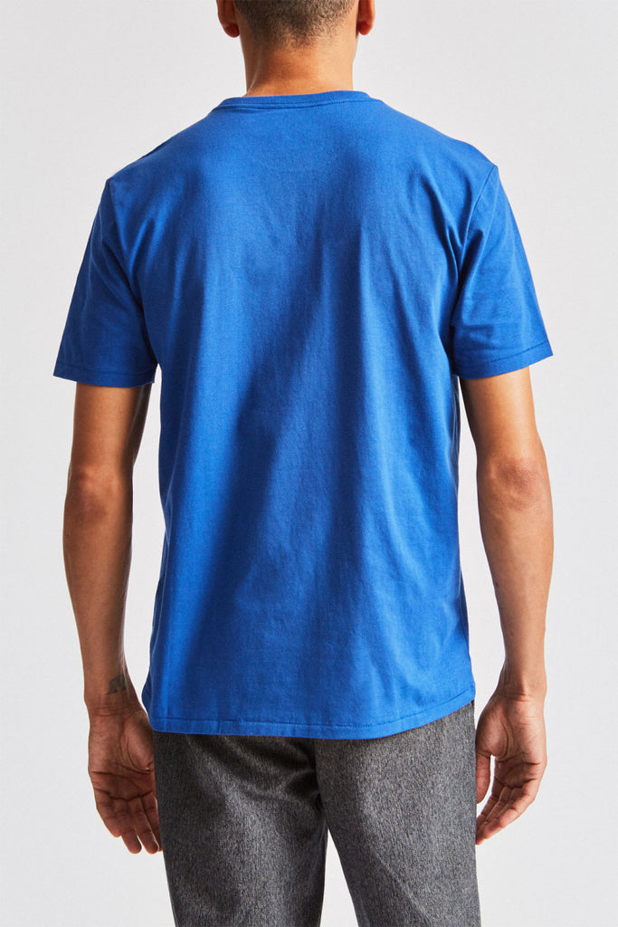 Brixton Basic S/S Premium Tee - Monaco Blue