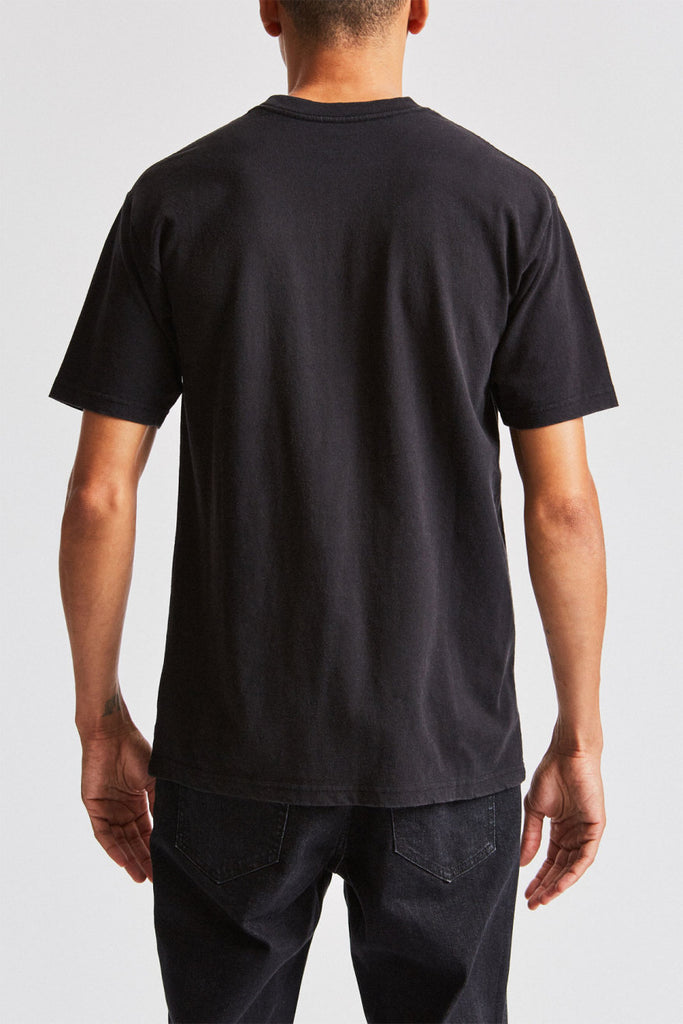 Brixton Brickyard S/S Standard Tee - Bel Air Black