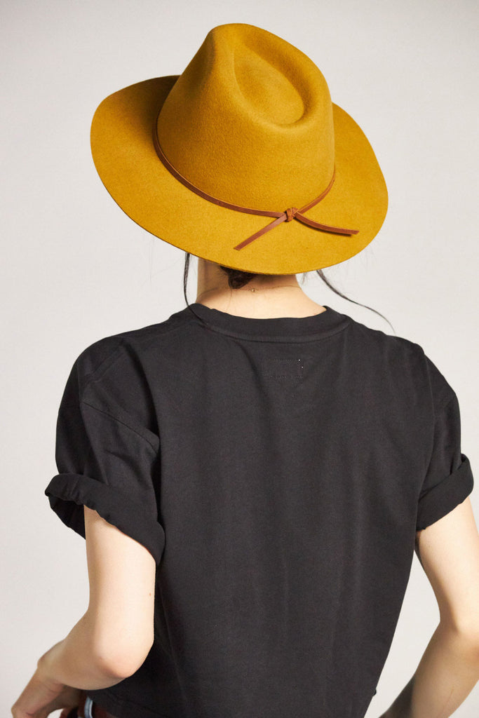 Brixton Wesley Fedora - Maize