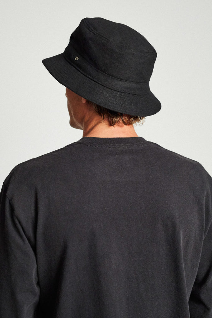 Brixton Burroughs Bucket Hat - Black