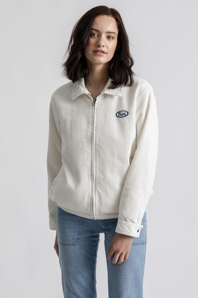 Brixton Utopia Lightweight Jacket - White