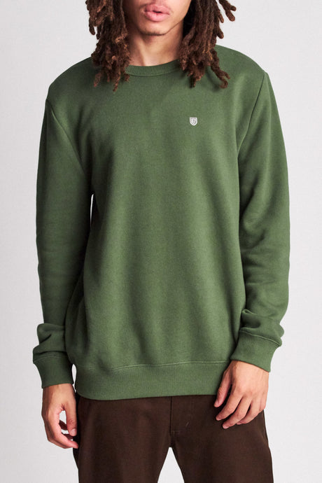 B-Shield Crew Fleece - Leaf