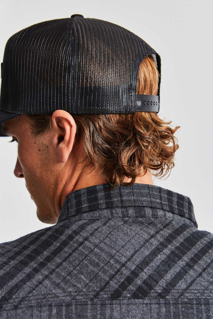 Brixton Truckin' High Profile Mesh Cap - Bel Air Black