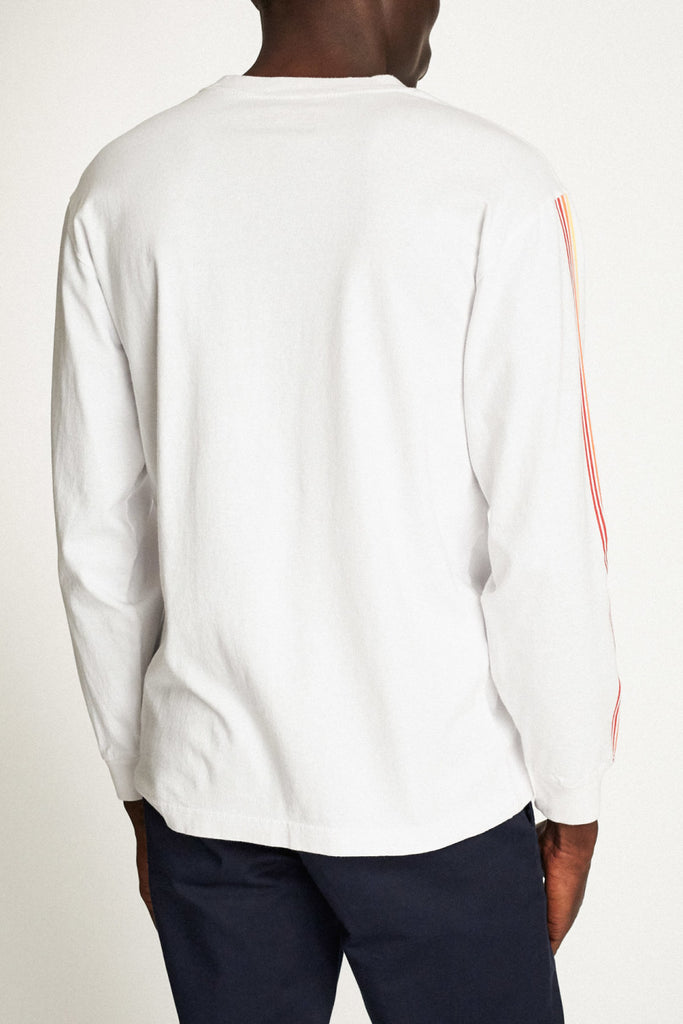 Brixton Banyan II L/S Standard Tee - White