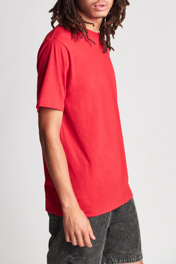 Brixton Basic S/S Premium Tee - Scarlet