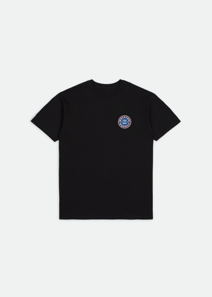 Brixton Boys Oath S/S Standard Tee -  Black