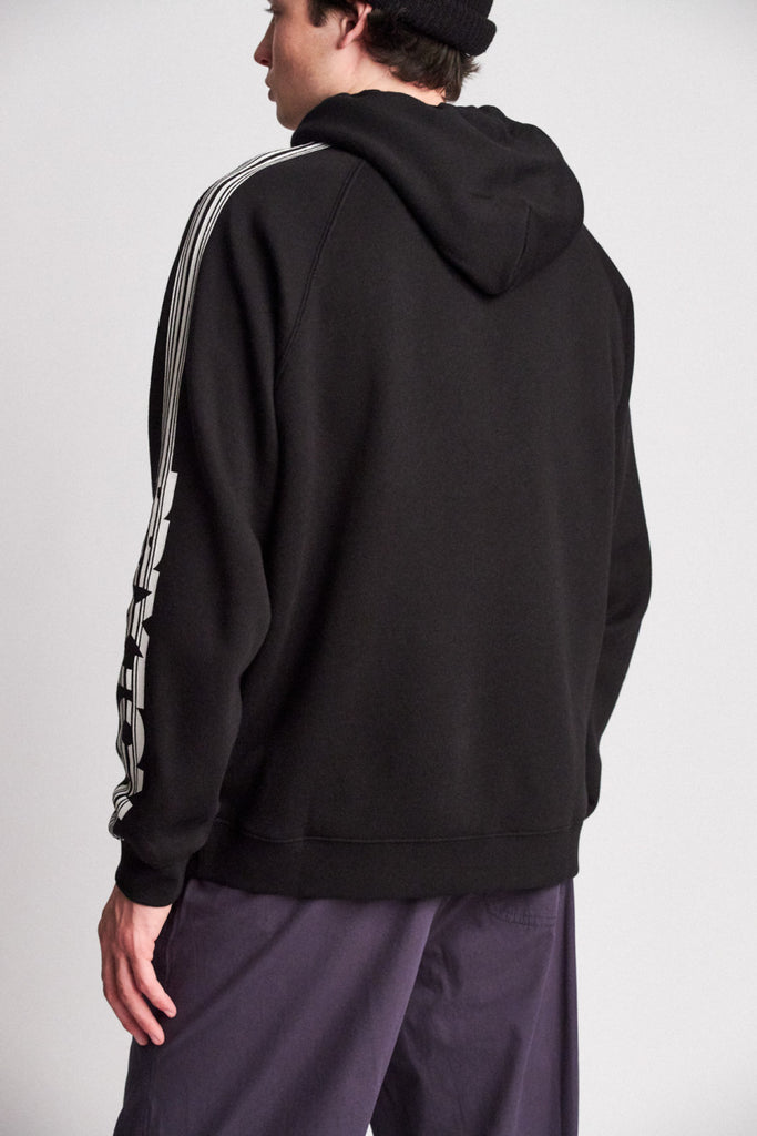 Brixton Marathon Hood Fleece - Black