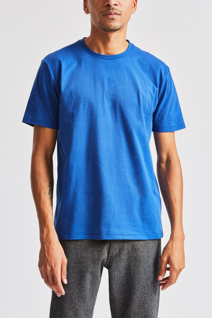 Brixton Basic S/S Premium Tee - Monaco Blue