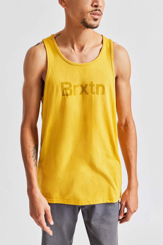 Brixton Gate Tank - Sunset Yellow