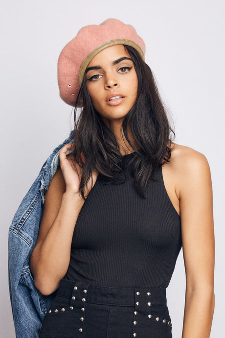 Lennon Women Beret - Blush