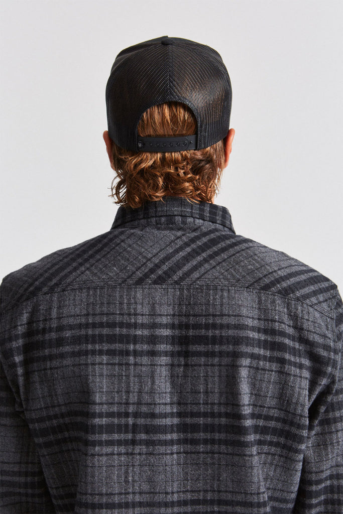 Brixton Truckin' High Profile Mesh Cap - Bel Air Black