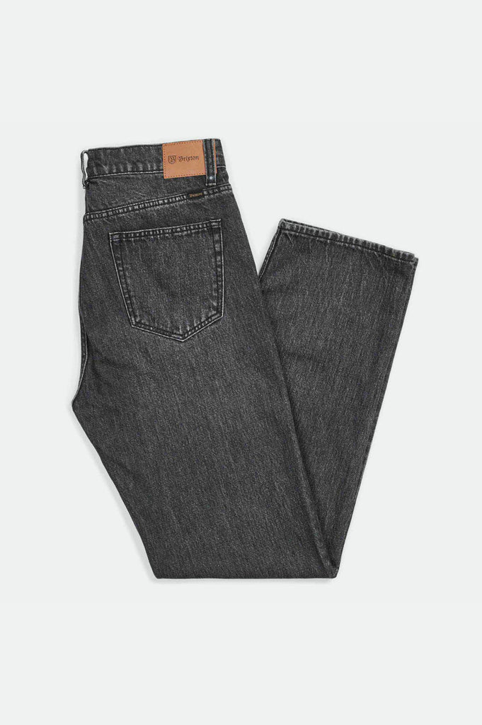 Brixton Labor 5-Pocket Denim Pant - Worn Black