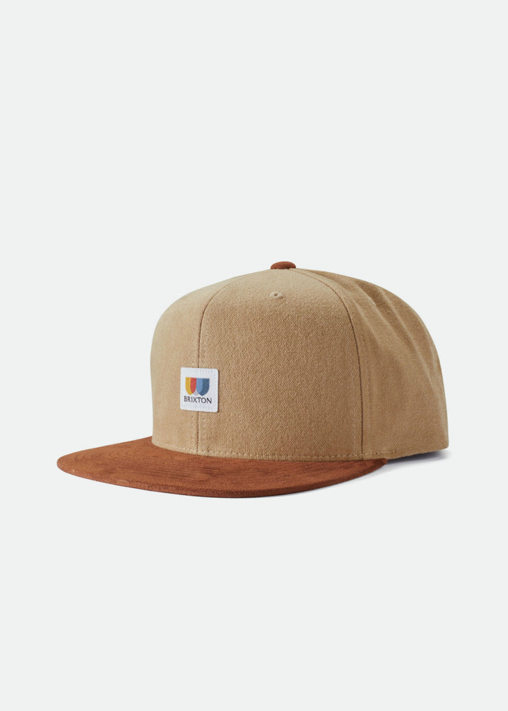 Brixton Alton MP Snapback - Dark Khaki