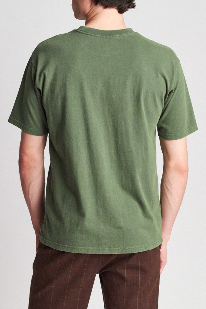 Brixton Basic S/S Standard Pocket Tee - Leaf