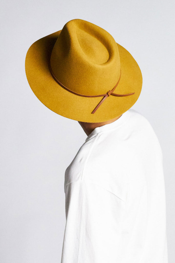 Brixton Wesley Fedora - Maize