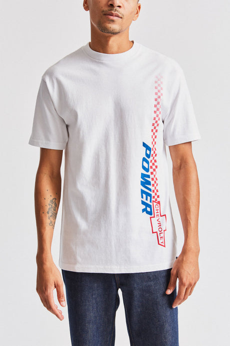 Brickyard S/S Standard Tee - El Camino White