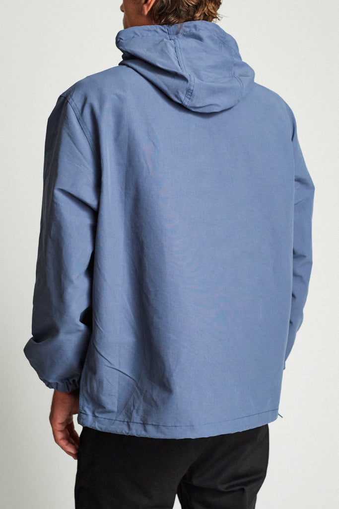 Brixton Patrol Anorak Jacket - Dusty Blue