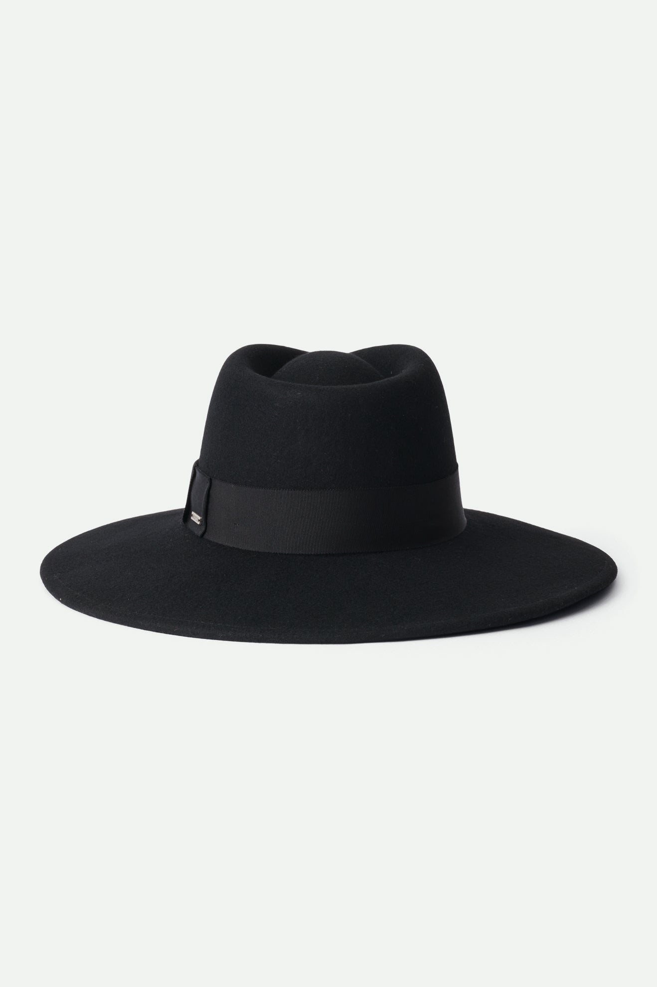 Women's Joanna Wide-Brim Felt Fedora Hat - Black – Brixton Canada