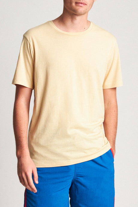 Basic S/S Premium Tee - Parchment