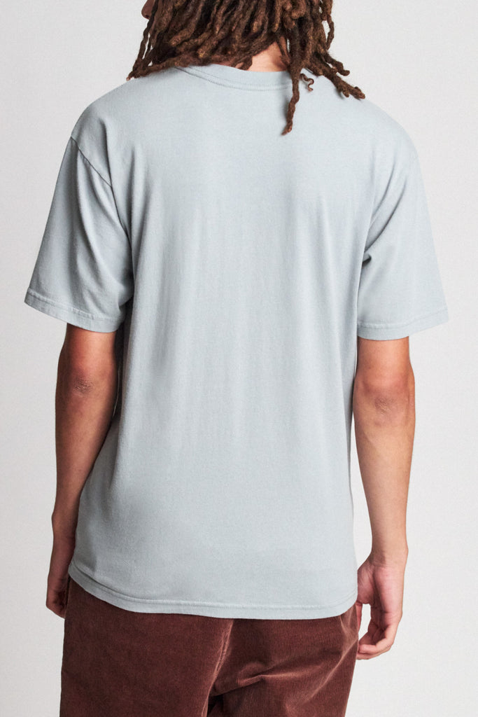 Brixton Basic S/S Standard Pocket Tee - Blue Stone