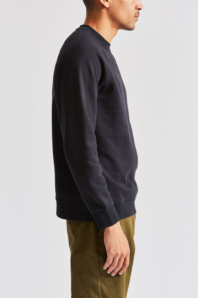 Brixton Oath Crew Fleece - Black/Grey