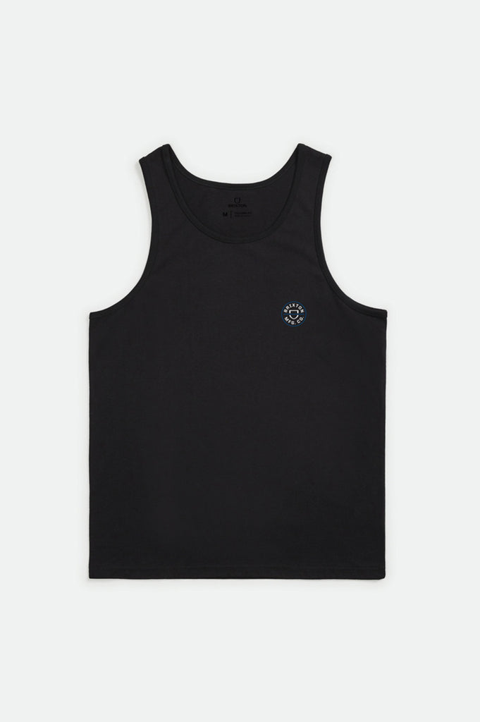 Brixton Crest Tank - Black/Royal