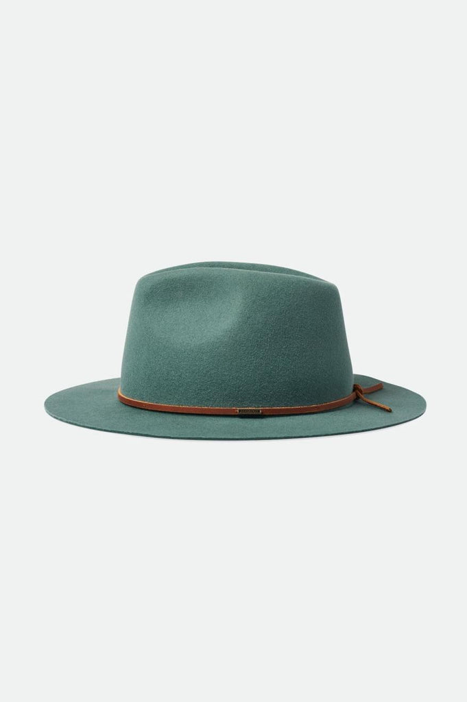 Brixton Wesley Fedora - Dark Forest