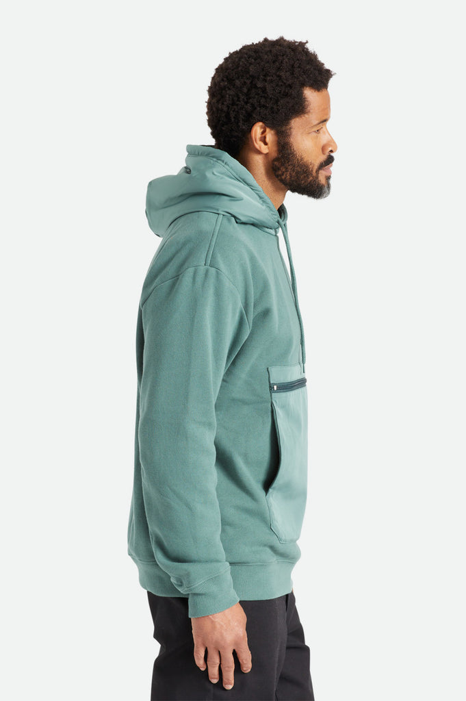 Brixton Utility Recycled Hood - Deep Forest