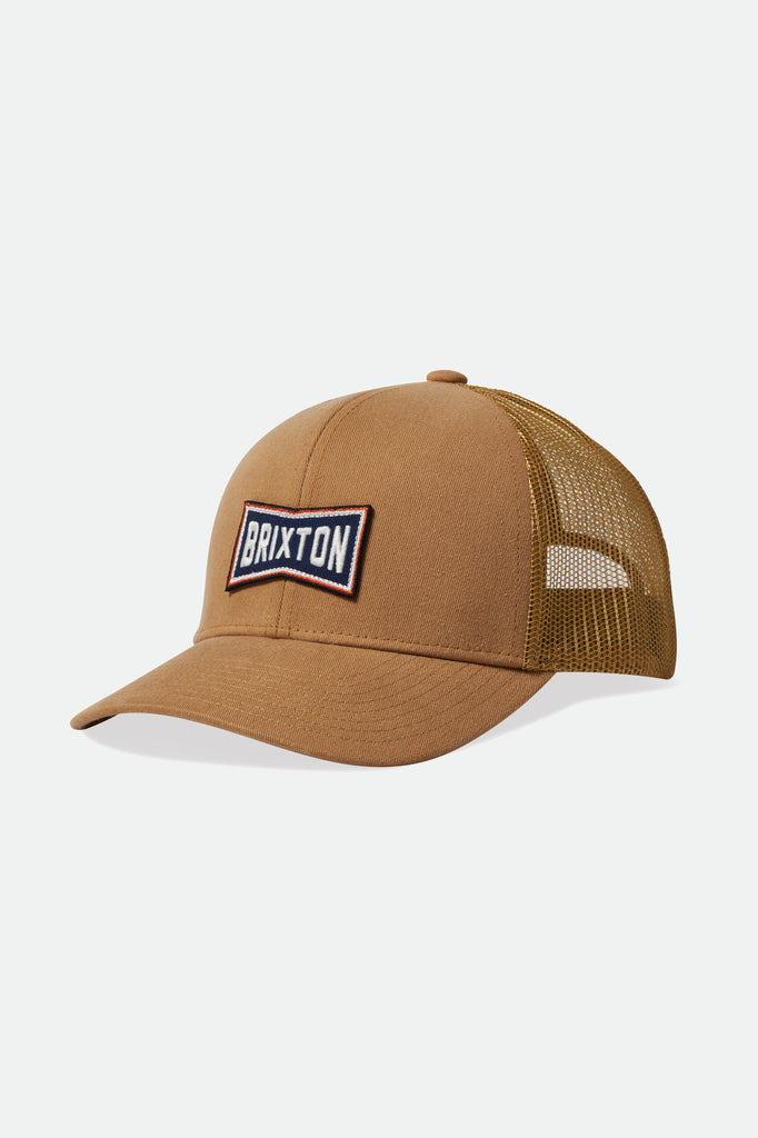 Brixton Truss NetPlus MP Trucker Hat - Copper/Copper