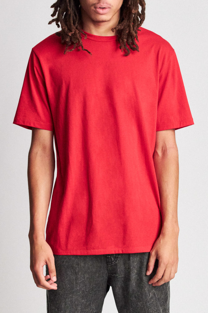 Brixton Basic S/S Premium Tee - Scarlet