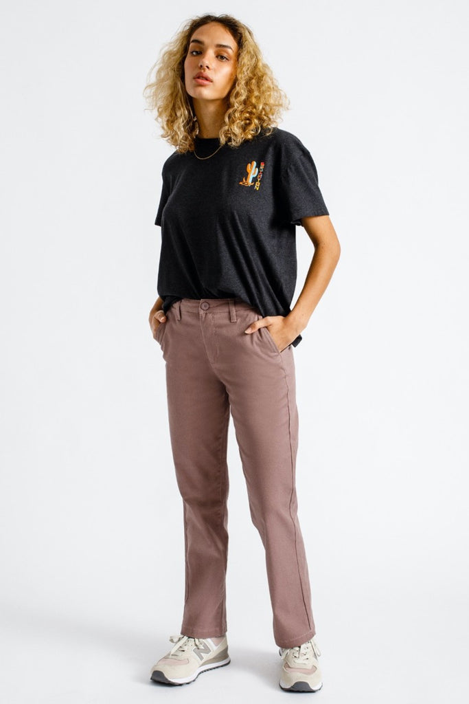 Brixton Victory Pant - Mauve