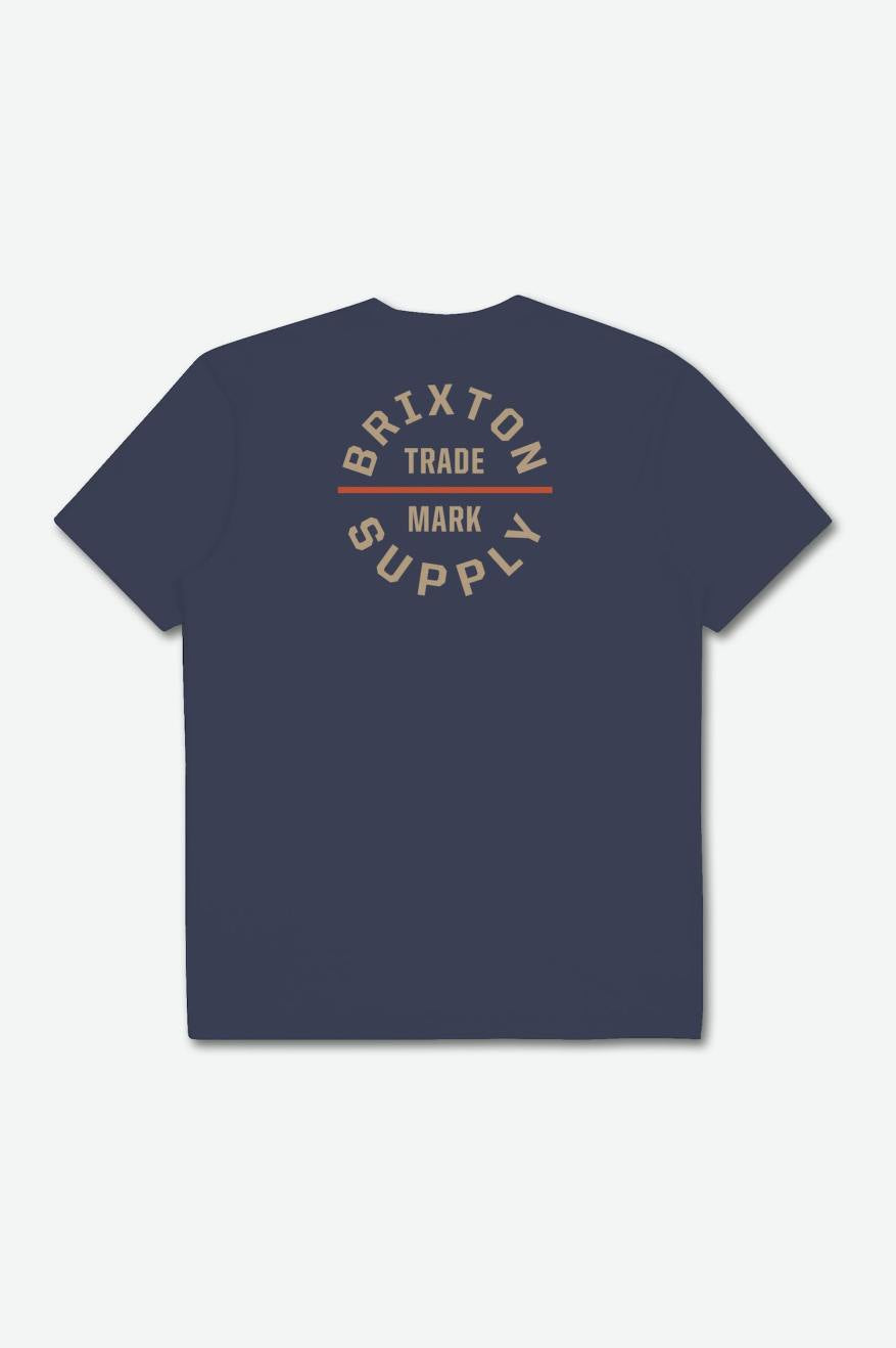 Oath V S/S Standard Tee - Washed Navy/Sand