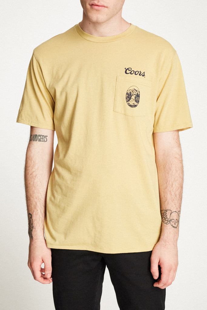 Brixton Filtered S/S Premium Tee - Buff