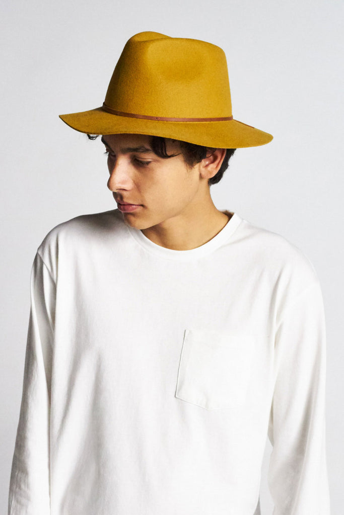 Brixton Wesley Fedora - Maize