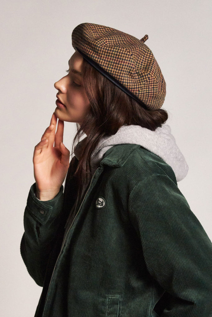 Brixton Audrey II Beret - Multi Plaid