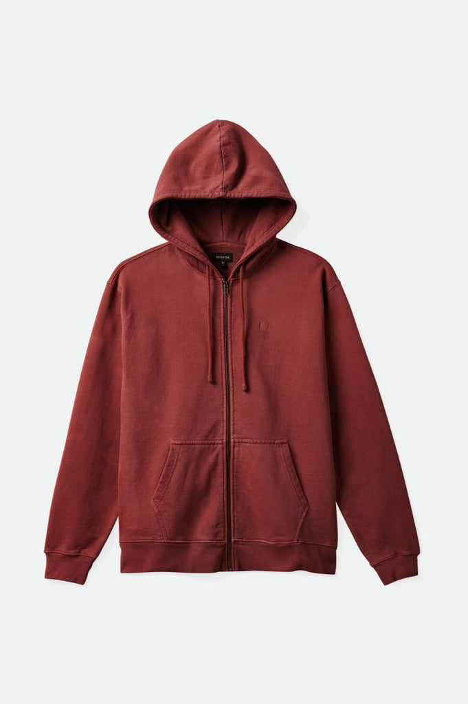 Brixton Vintage Reserve Full Zip - Island Berry Vintage Wash