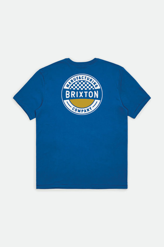 Brixton Terminal S/S Standard Tee - Worn Wash Royal