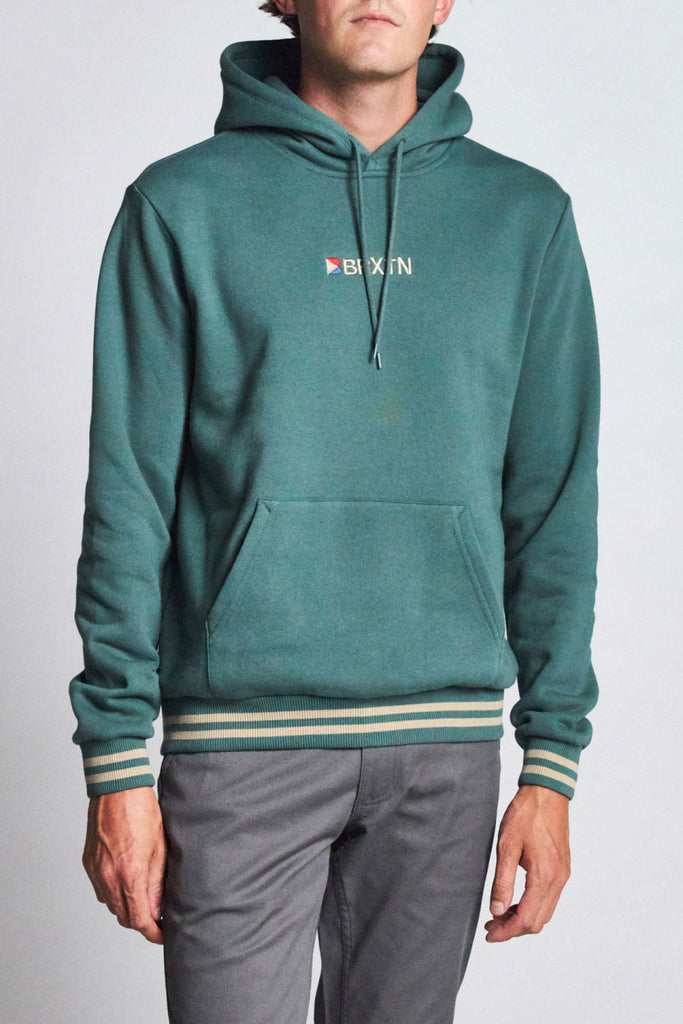 Brixton Stowell IV INTL Hood Fleece - Emerald