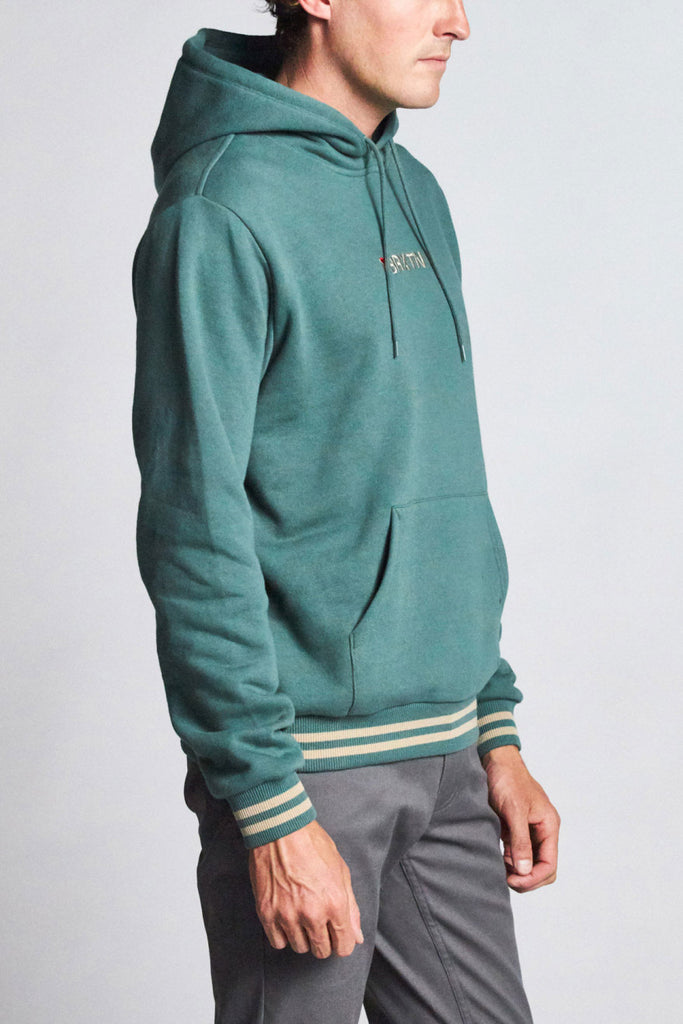 Brixton Stowell IV INTL Hood Fleece - Emerald