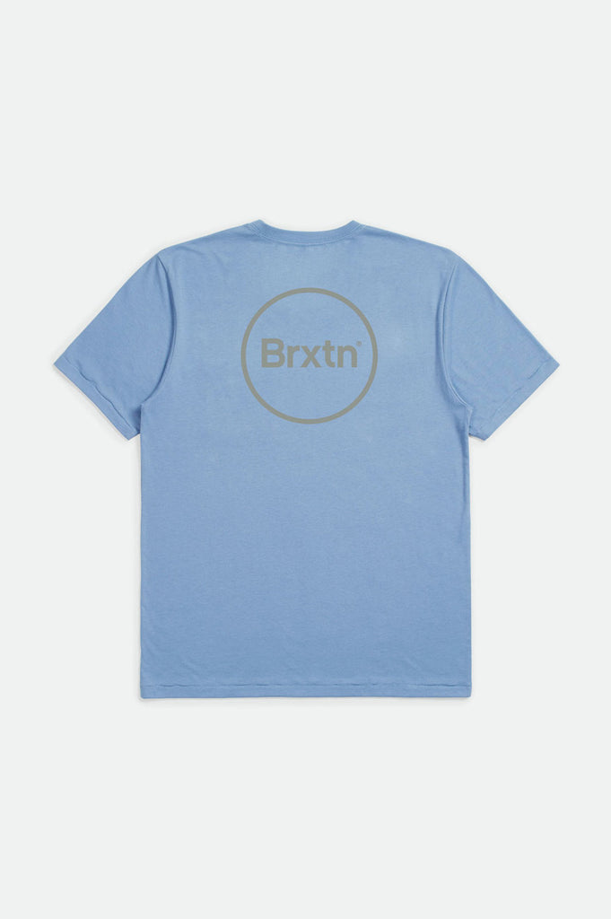 Brixton Gate IV S/S Premium Tee - Slate Blue