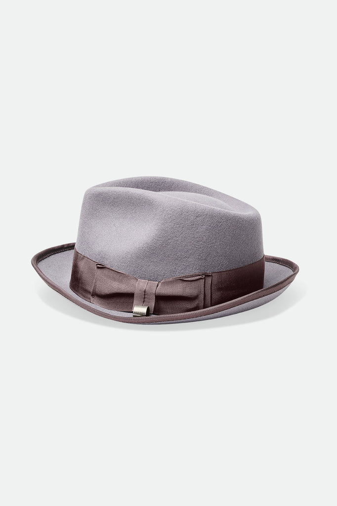 Unisex Champ Fedora - Light Grey - Additional Laydown 1