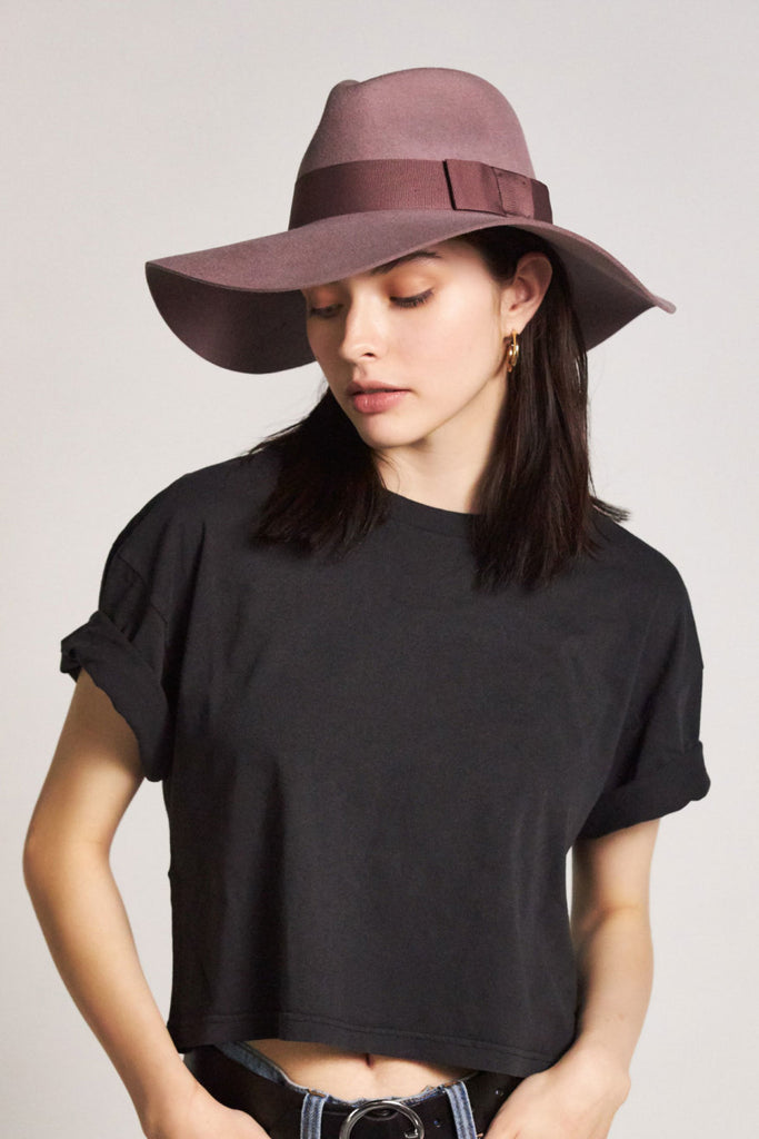 Brixton Piper Hat - Mauve