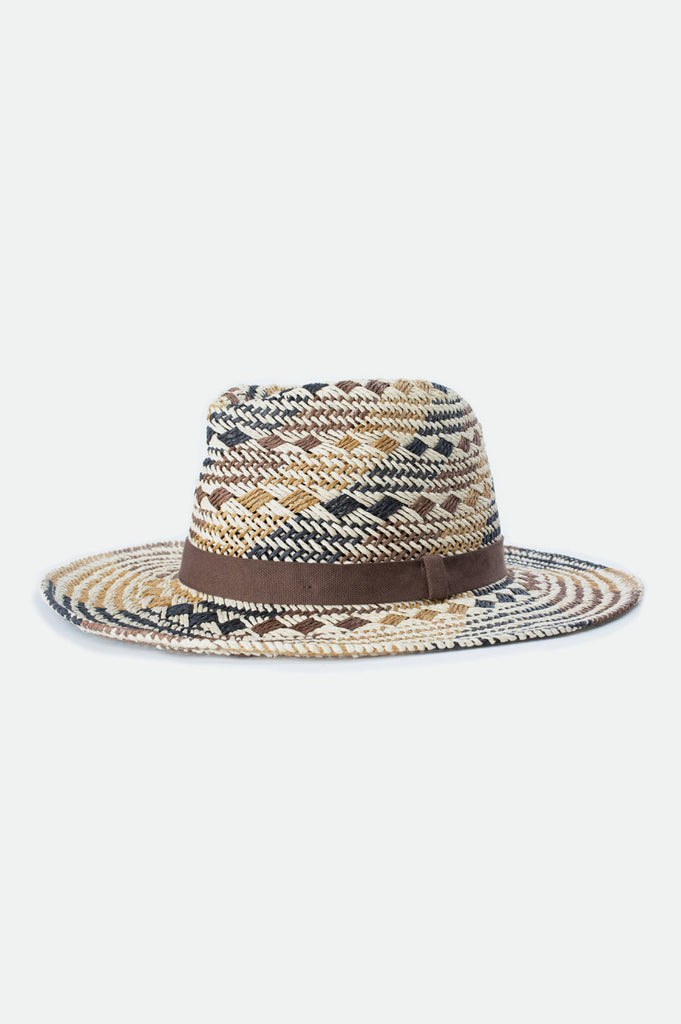 Brixton Aurora Fedora - Tan/Copper