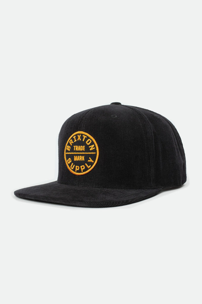 Brixton Oath III Snapback - Black/Black