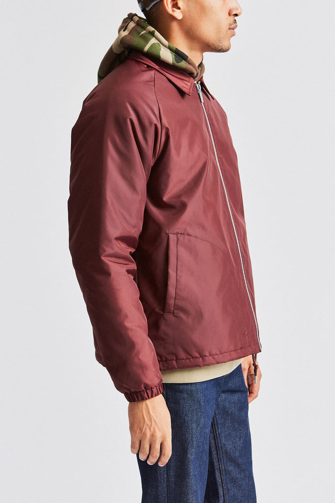 Brixton Claxton Collar Sherpa Jacket - Plum