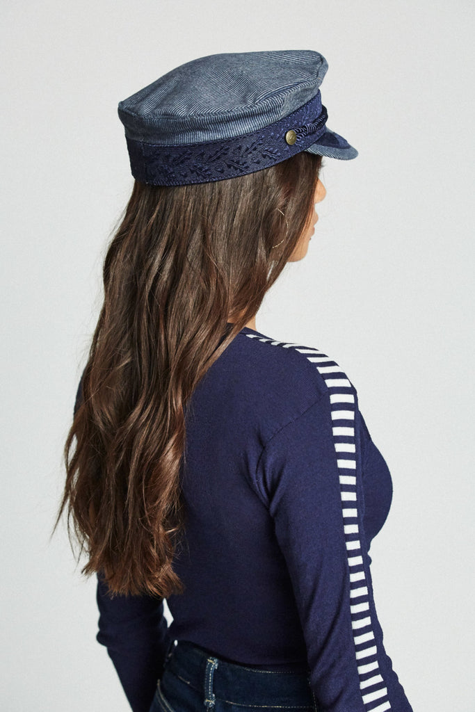 Brixton Albany Cap - Light Navy