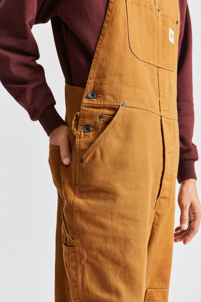 Brixton Union Bowtie Overall - Silverado Copper